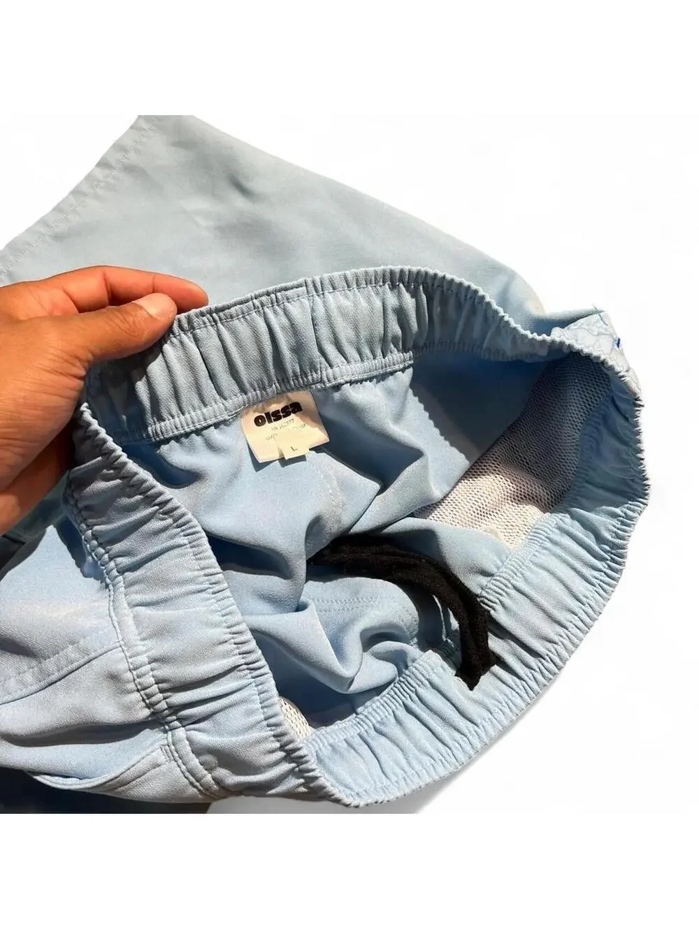 Olssa Light Blue Swim + Sport Short